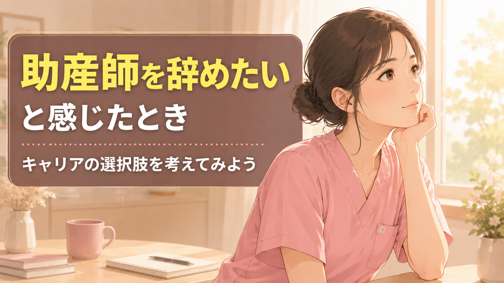 助産師を辞めたいと感じたとき|キャリアの選択肢を考えてみよう