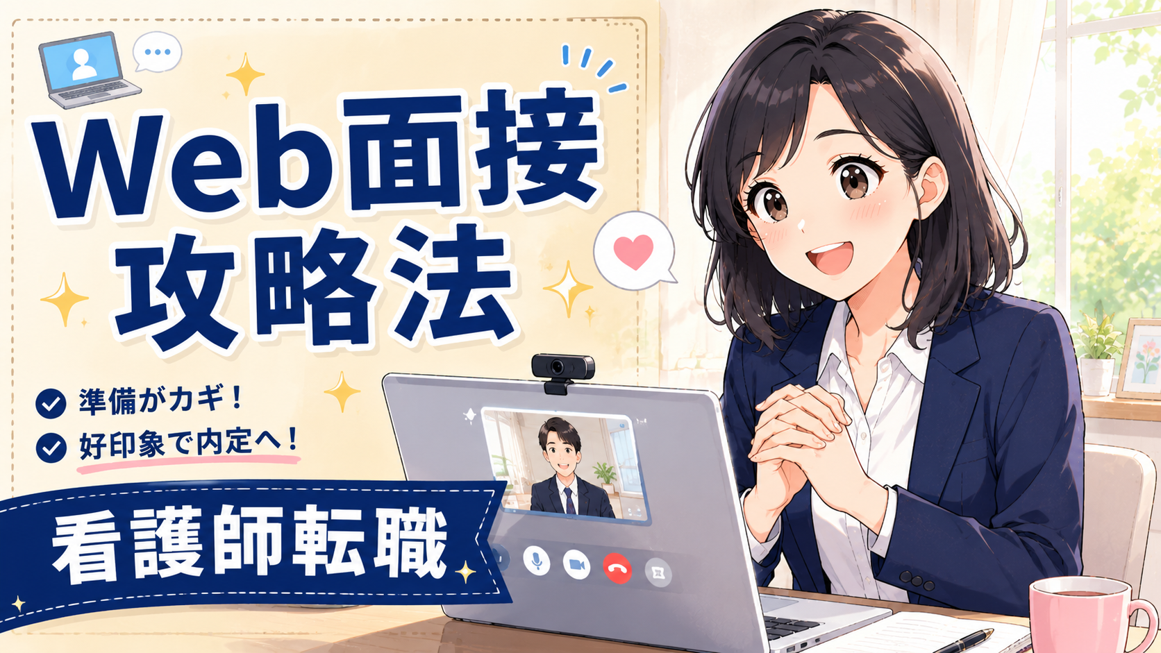 看護師のWeb面接対策完全ガイド