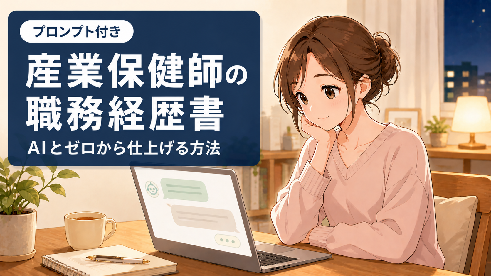 産業保健師に転職したい看護師のための職務経歴書の書き方