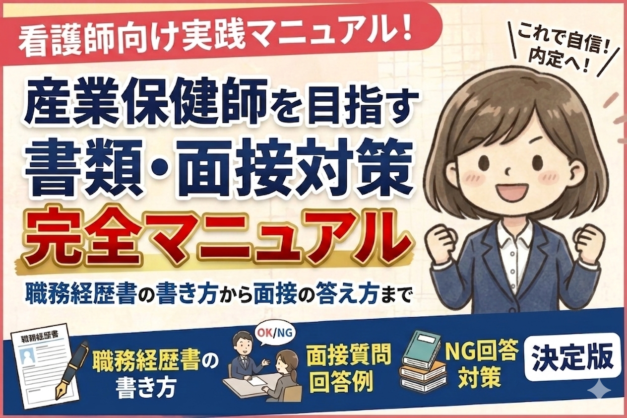 産業保健師を目指す看護師の書類・面接対策完全マニュアル